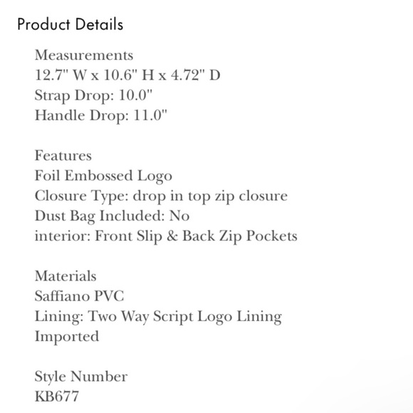 SOLD! kate spade NWT! Marlee Watermelon Party Tote - Picture 5 of 5